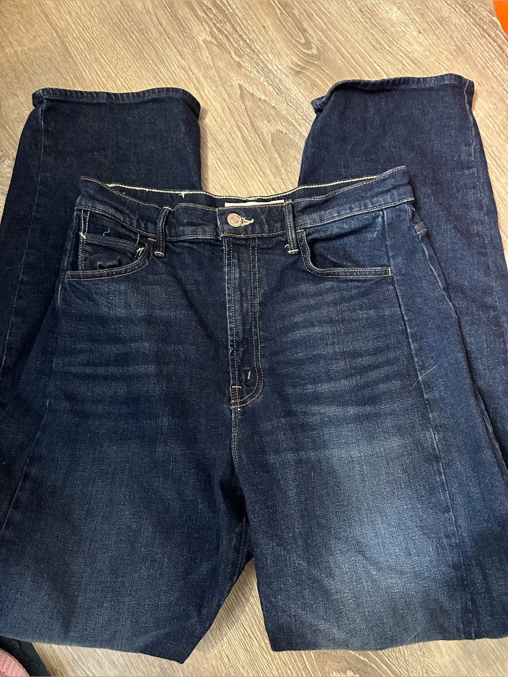 GUC Mother 27  The Full Pipe Skimp Jeans in Kicks and Riffs
